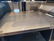The plate used is textured...