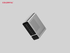 The Colorful Smatr 900 is a yet another Strix Halo mini PC. Pictured: the compact PC. (Image source: PC Watch)