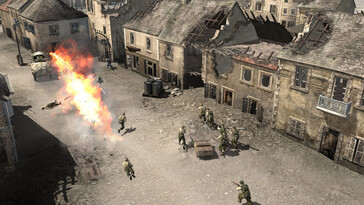 Pictured: A gameplay screenshot from Company of Heroes.