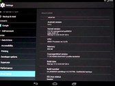 HP TouchPad running Android 4.4.2 KitKat-based CyanogenMod 11