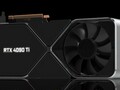 The RTX 4090 Ti Founders Edition could be as large as its predecessor but with a thicker heatsink to account for an increased TGP. (Image source: Moore's Law is Dead)