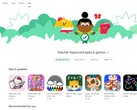 The Kids section in Google Play (Image source: Own)