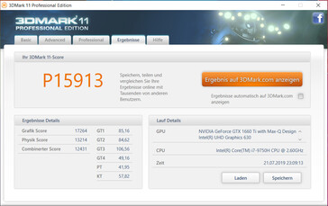 3DMark 11: Mains power