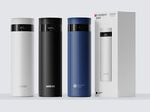 The smart water bottle is available in three colours. (Image source: Huawei)