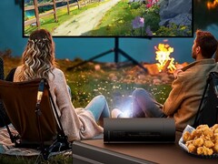 The JMGO PicoFlix is a battery-powered portable projector. (Image source: JMGO)