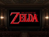 The Legend of Zelda movie seen in a cinema