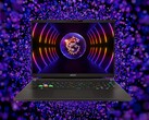 The MSI Vector GP69HX has a per-key RGB backlit keyboard. (Image source: MSI. Unsplash, edited)