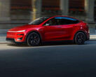 New Model Y Performance in Ultra Red color. (Image source: Tesla)