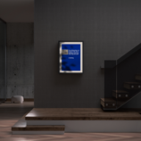 The MorningBlues Gallery T2 frame wireless speaker has a 30-inch anti-glare display (Image source: MorningBlues)