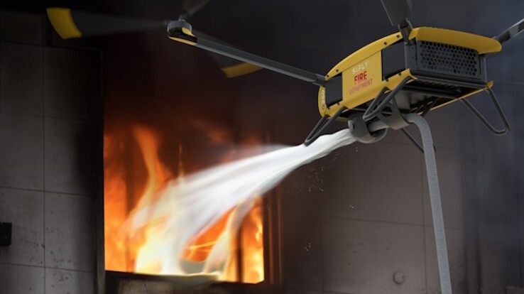 The Q250 can be used for firefighting (Image source: SiFly)