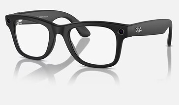 Ray-Ban Meta Wayfarer in black with clear lenses (Image: Ray-Ban).