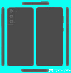 The Galaxy S21 series will sport new-look camera housings. (Image source: MySmartPrice)