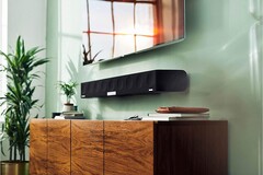 The Sennheiser Ambeo Max Dolby Atmos soundbar has received a steep discount (Image: Sennheiser)