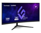 The VX3418C-2K gaming monitor is curved and ultrawide (Image source: ViewSonic)