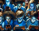 Florida Gov. DeSantis protects young children from addictive and harmful social media through new law. (Source: AI image Dall-E 3)