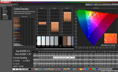 ColorChecker before calibration