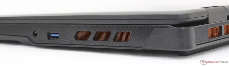 Right: 3.5 mm headset, USB-A 3.2 Gen. 1