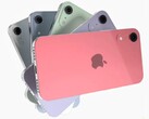 Fan-made concept renders of the Apple iPhone SE 3 show it in a range of bright colors. (Image source: ConceptsiPhone)