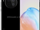 Renders of what the Mate 40 design is anticipated to look like. (Image: @OnLeaks/@PriceBaba)