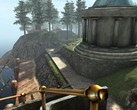 The classic PC game Myst is now available on Android. (Source: Google Play Store - realMyst)