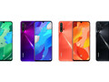 Huawei Nova 5-series renders in potential color options. (Source: TechNave)