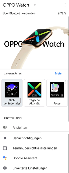 Google's Wear OS app