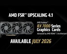 A screengrab of AMD's FSR 4.1 INT8 announcement for RX 7000 series GPUs