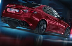 The ICE-powered Alfa Romeo Giulia Quadrifoglio is expected to be replaced by an electric successor in 2025 (Image: Alfa Romeo)