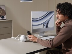 The MagGo Magnetic Charging Station (8-in-1) mounted on a desk. (Image Source: Anker)