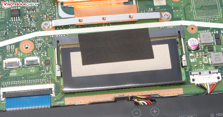 The working memory runs in dual-channel mode.
