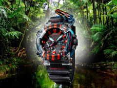The new Casio Poison Dart Frogman could share features with the older GWF-A1000APF-1A (above). (Image source: Casio)