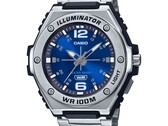 The Casio MWA-100HD-2AV analog watch is powered by Miyota quartz movement (Image source: Casio)