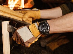 The Cordura re/corTM* textile band is treated with flame retardant to resist burn marks from cooking sparks or wayward campfire embers. (Image source: Casio)
