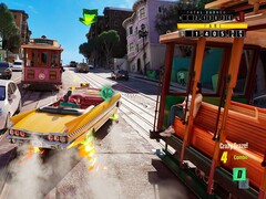 Promotional visual for Crazy Taxi: World Tour.