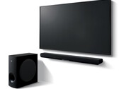 The Yamaha SR-B40A sound bar offers 200 watts of output and Dolby Atmos sound.