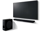 The Yamaha SR-B40A sound bar offers 200 watts of output and Dolby Atmos sound.