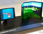 The first Samsung tri-foldable may launch as the Galaxy G Fold, according to reports from South Korea. (Image source: Notebookcheck)