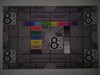 A photo of our test chart shot in low-light