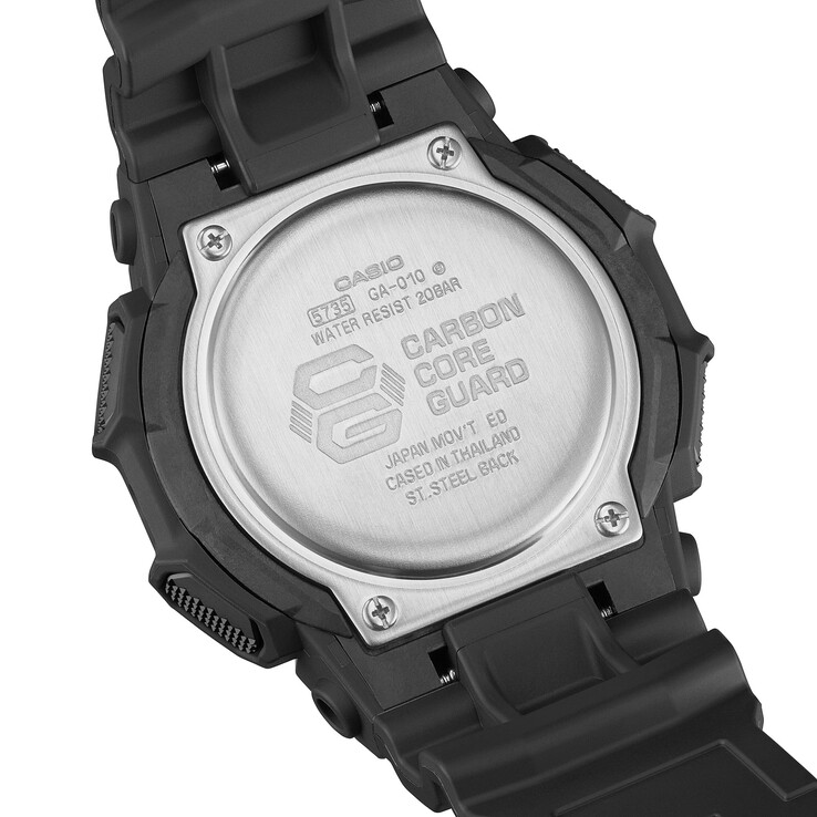 The Casio G-Shock GA-B010 will likely feature a Carbon Core Guard structure as well. (Image source: Casio)