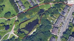 GNSS test: Pond circumnavigation