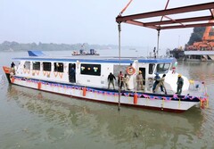 Dheu electric ferry built by GRSE for the West Bengal government (Source: EMobility+)