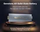 The Gemstone solid-state battery goes into trial production with 200 MWh line capacity. (Image source: Gotion)