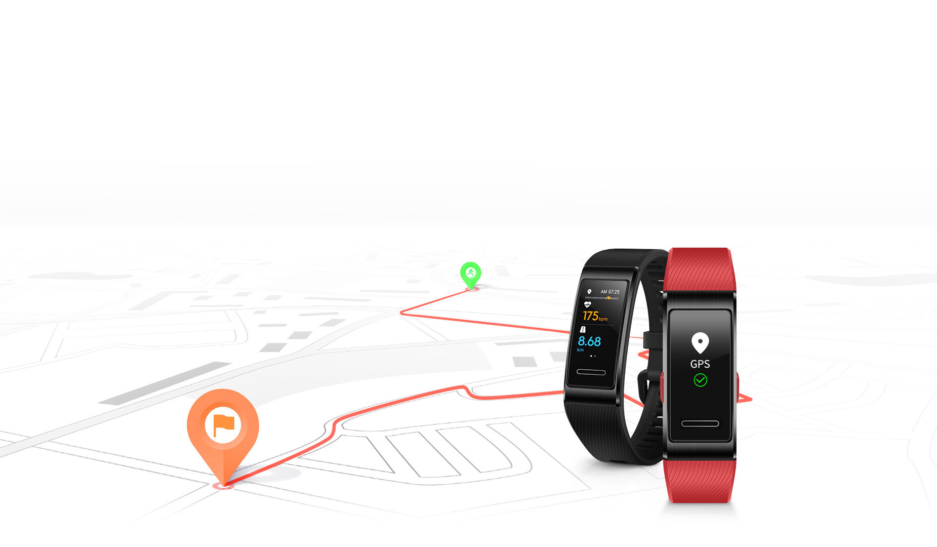 huawei gps band
