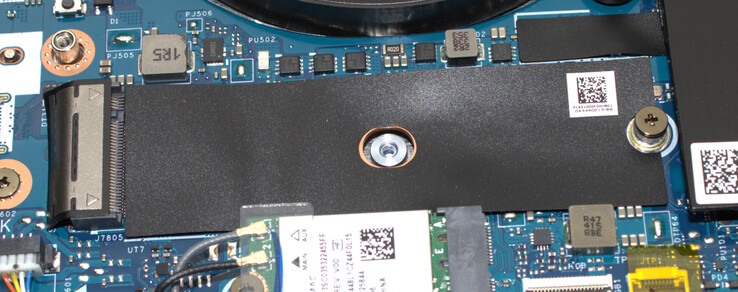 There is space for a second SSD.