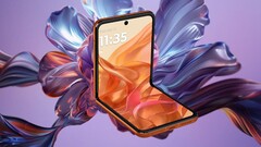 An official Razr 50 promo. (Source: Motorola)