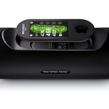 The Mileseey GeneSonic Pro combines a golf course GPS navigator with a detachable 40W magnetic speaker. (Image source: Mileseey)