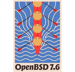 OpenBSD 7.6 official poster (Image source: OpenBSD)