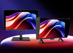 Asus packs a QD-OLED panel with 4K resolution and 240 Hz into a professional monitor. (Image source: Asus)