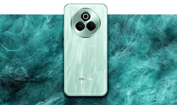 The Realme P3 Pro will be available in three colors, one of which has a glow-in-the-dark design. (Image source: Realme)