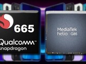 The original Redmi Note 8 came with an SD 665 but the 2021 model could sport a Helio G85. (Image source: Xiaomi/Qualcomm/MediaTek - edited)